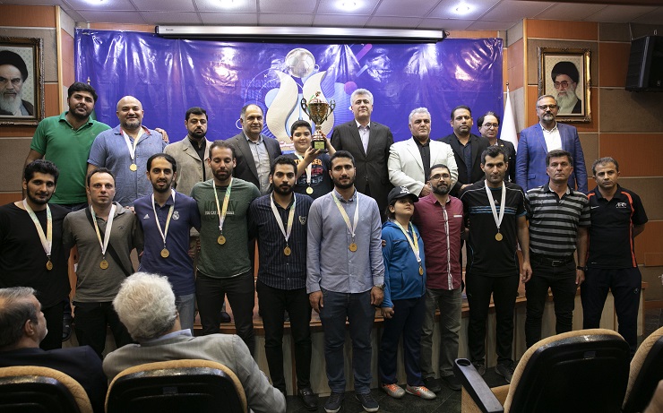 تجلیل بانک ملت از تیم‌های رسانه‌ای برتر جام ولایت