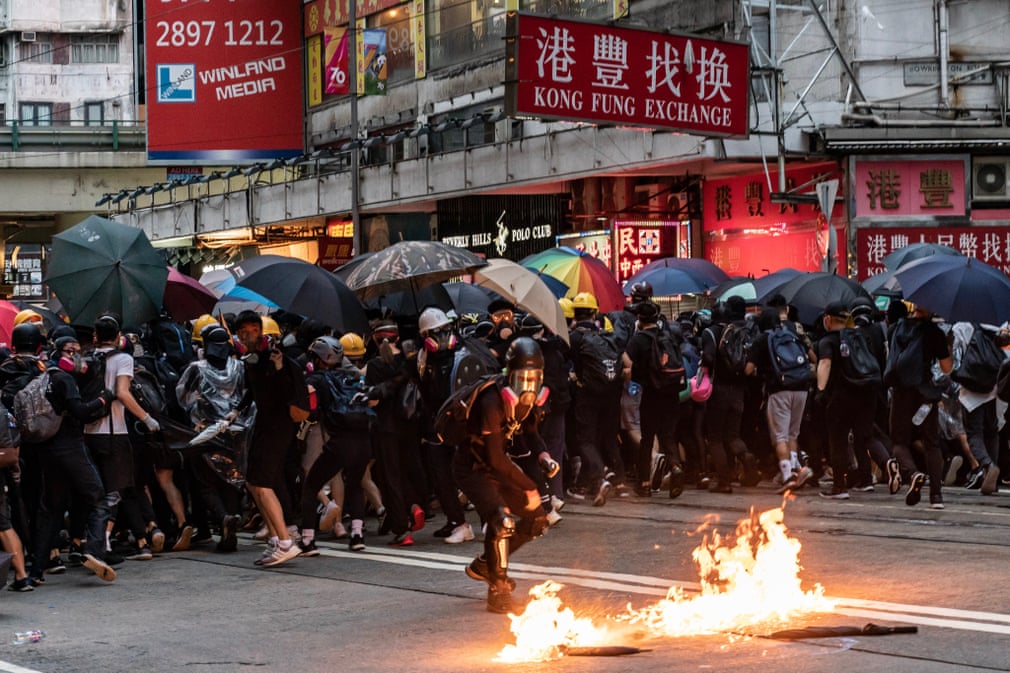 تظاهرات و آشوب بر ضد چین در هنگ کنگ