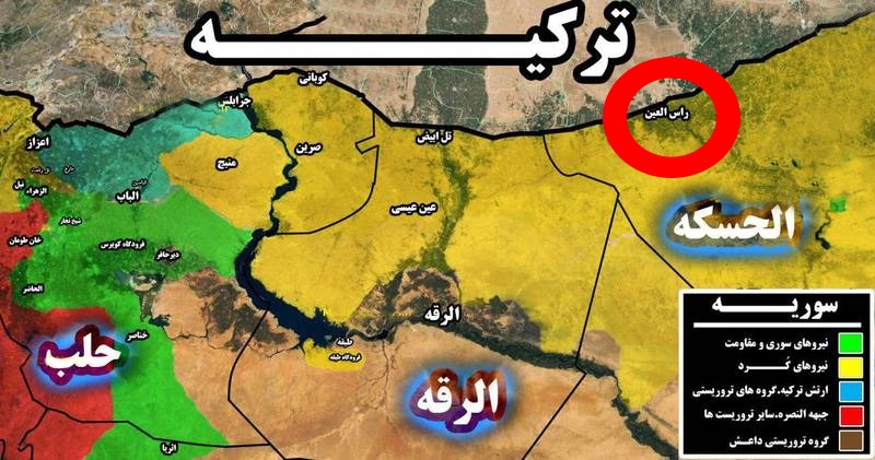 ترکیه به کردهای شمال سوریه حمله کرد +فیلم و عکس