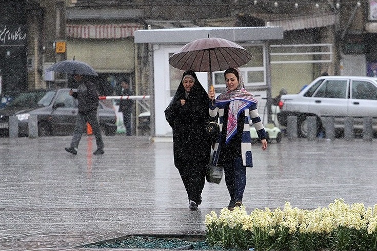 سامانه بارشی جدید 