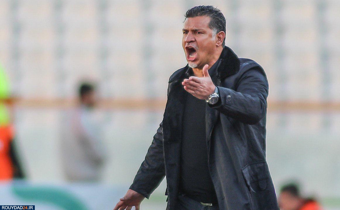 واکنش علی دایی به شوخی مجری تلویزیون واکنش تند علی دایی به شوخی مجری تلویزیون/ قوه قضاییه جلوی کار چاقکنهای صدا و سیما را بگیرد