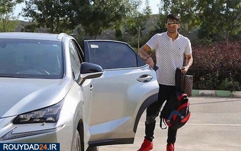 ماشین لاکچری علیرضا بیرانوند +تصاویر