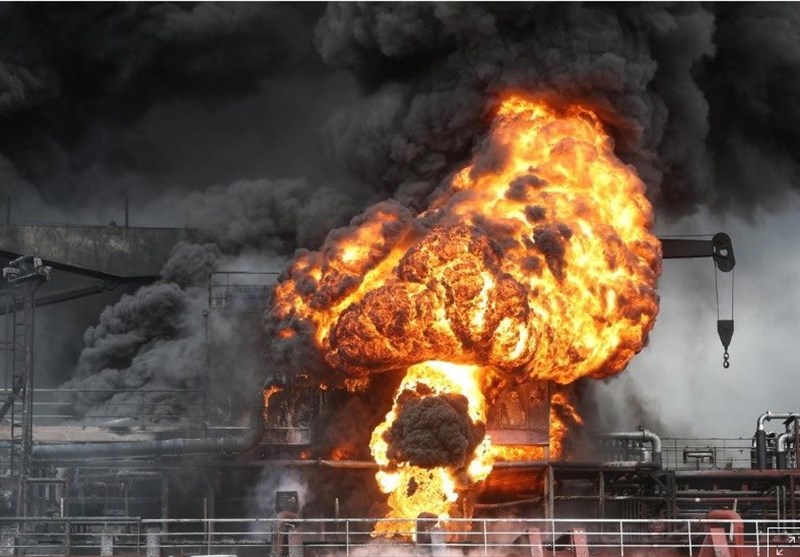 ۲ نفتکش در یکی از بنادر کره جنوبی آتش گرفتند