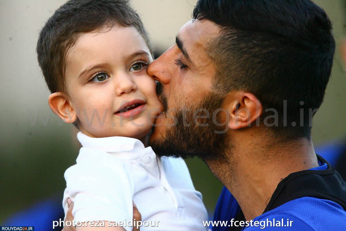 وریا غفوری و خانواده چشم رنگی اش+عکس