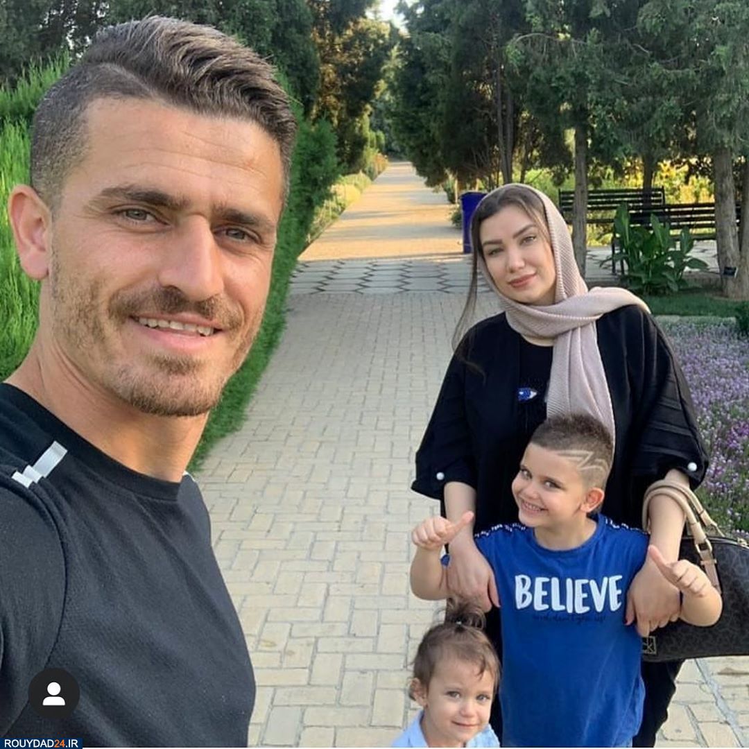 وریا غفوری و خانواده چشم رنگی اش+عکس