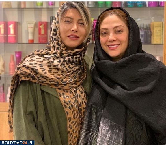 فریبا نادری در سالن زیبایی معروف + عکس فریبا نادری