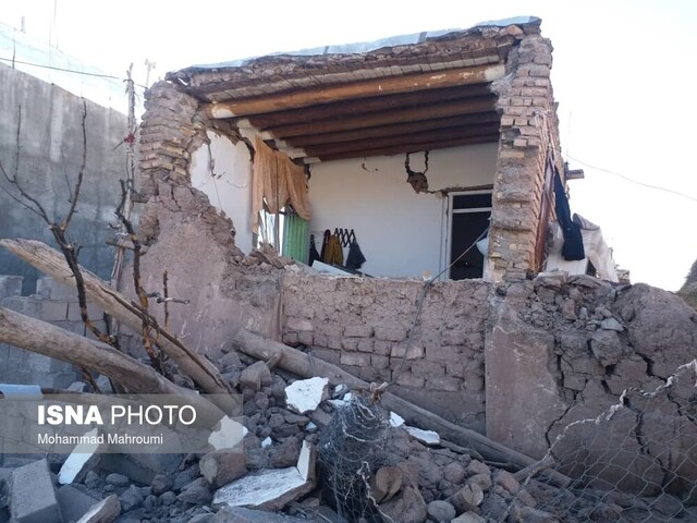 مناطق زلزله‌زده آذربایجان شرقی