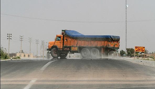  تردد کامیون‌های دودزا در روز‌های آلوده