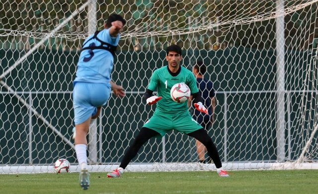 بیرانوند: مطمئن باشید عراقیها هم از ما ترس دارند/ روحیه بازیکنان ما عالی است بیرانوند اردوی تیم ملی