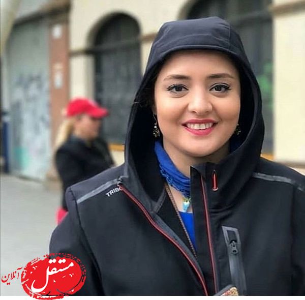 پوشش نرگس محمدی در خارج از کشور