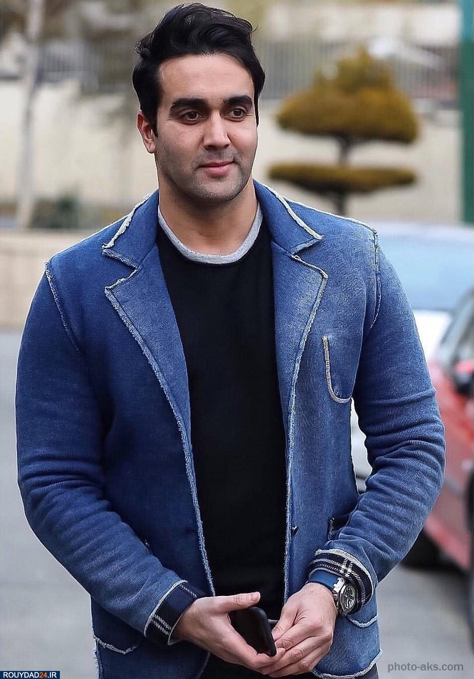 پوریا پورسرخ در آرایشگاه خارجیش + عکس