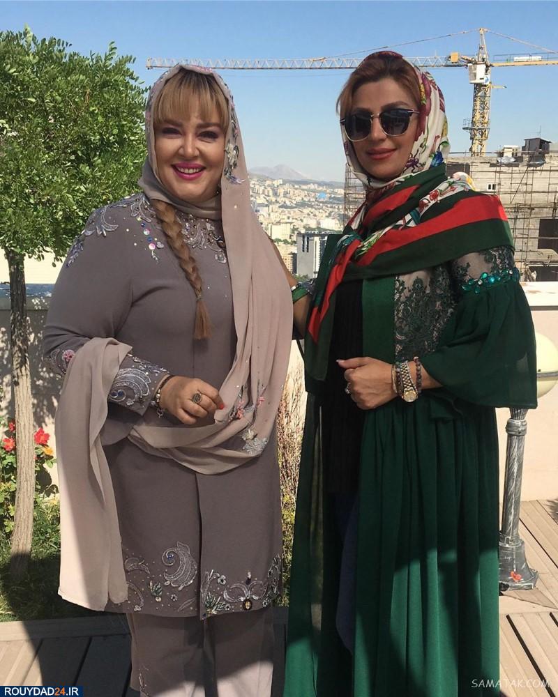 بهاره رهنما پس از بازگشت از کانادا در کنار همسرش بهاره رهنما پس از بازگشت از کانادا در کنار همسرش