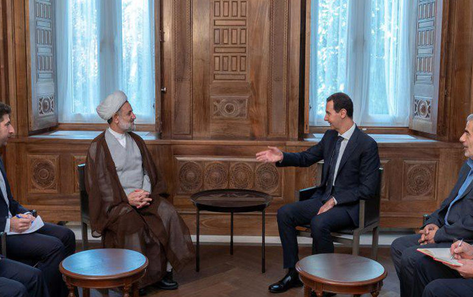 دیدار ذوالنوری با بشار اسد دیدار ذوالنوری با بشار اسد