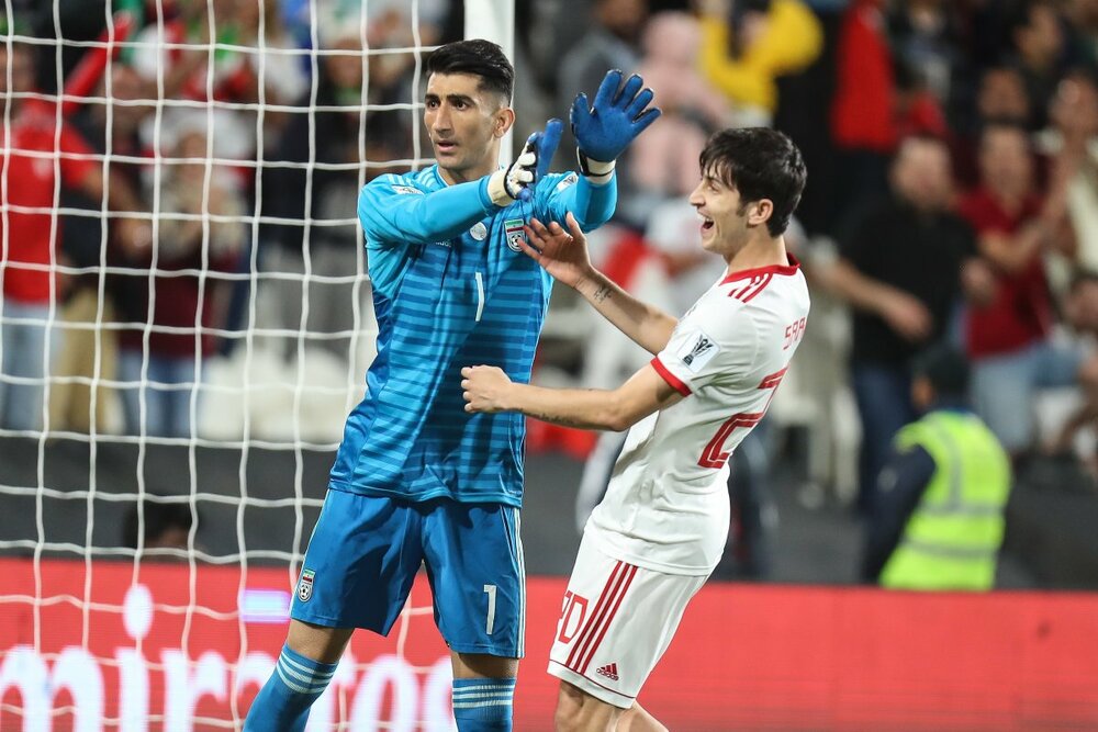 علیرضا بیرانوند و سردار آزمون