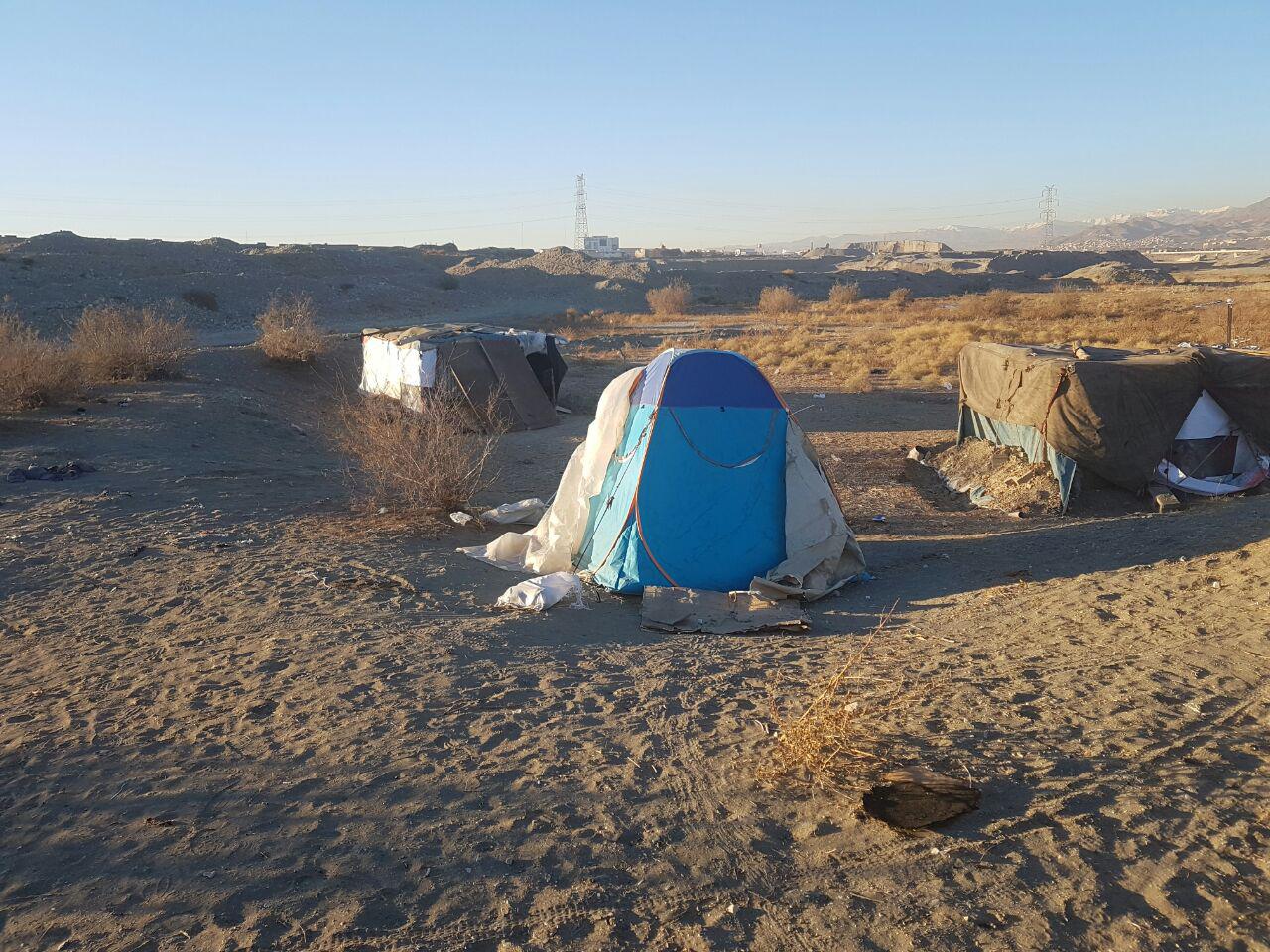 بی خانمانی در تهران