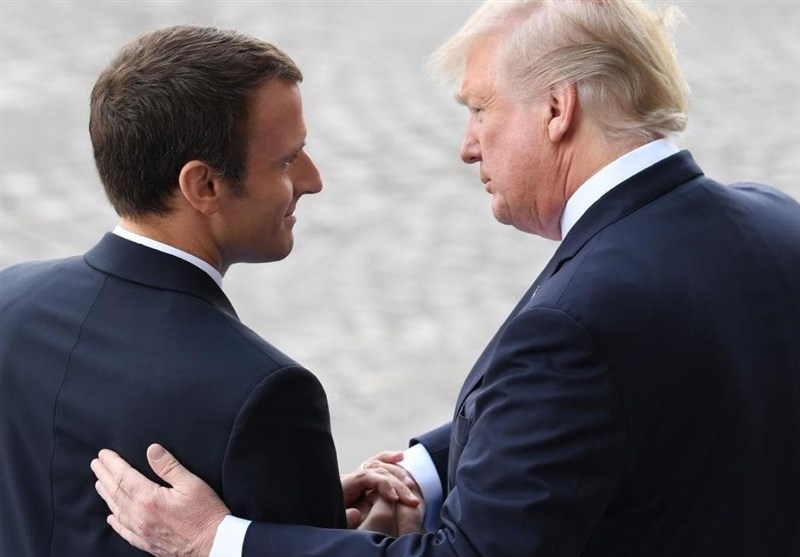 گفت‌وگوی تلفنی ترامپ و ماکرون