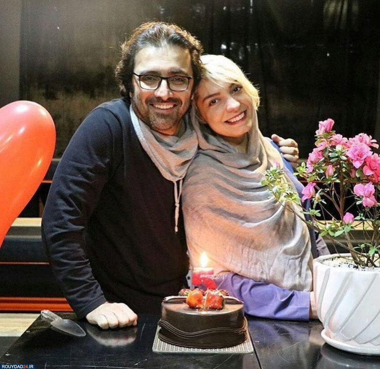 امین زندگانی و مادرش + عکس