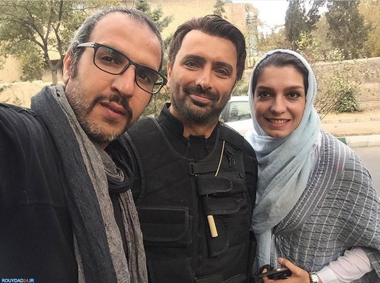 امین زندگانی و مادرش + عکس