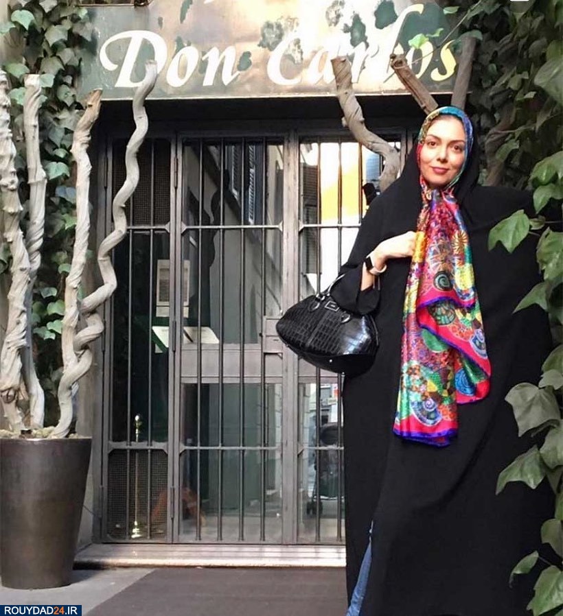 عکسی که &laquo;آزاده نامداری&raquo; از سفر جنجالی اش منتشر کرد