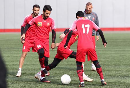 تمرینات پرسپولیس 