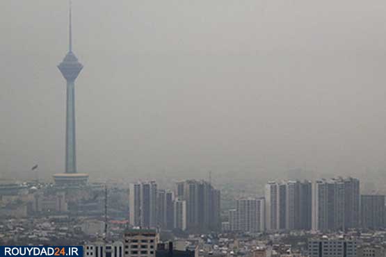 کیفیت هوای تهران برای همه افراد ناسالم شد