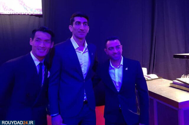 دیدار بیرانوند و ستاره بارسلونا در حاشیه بهترینهای فوتبال آسیا+عکس دیدار بیرانوند و ستاره بارسلونا در حاشیه بهترینهای فوتبال آسیا+عکس