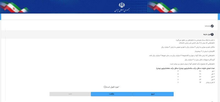 مراحل درخواست بررسی مجدد بسته حمایتی دولت