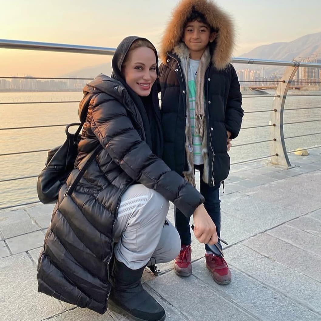 بدل آنجلنیا جولی در کنار امیرعباس کچلیک