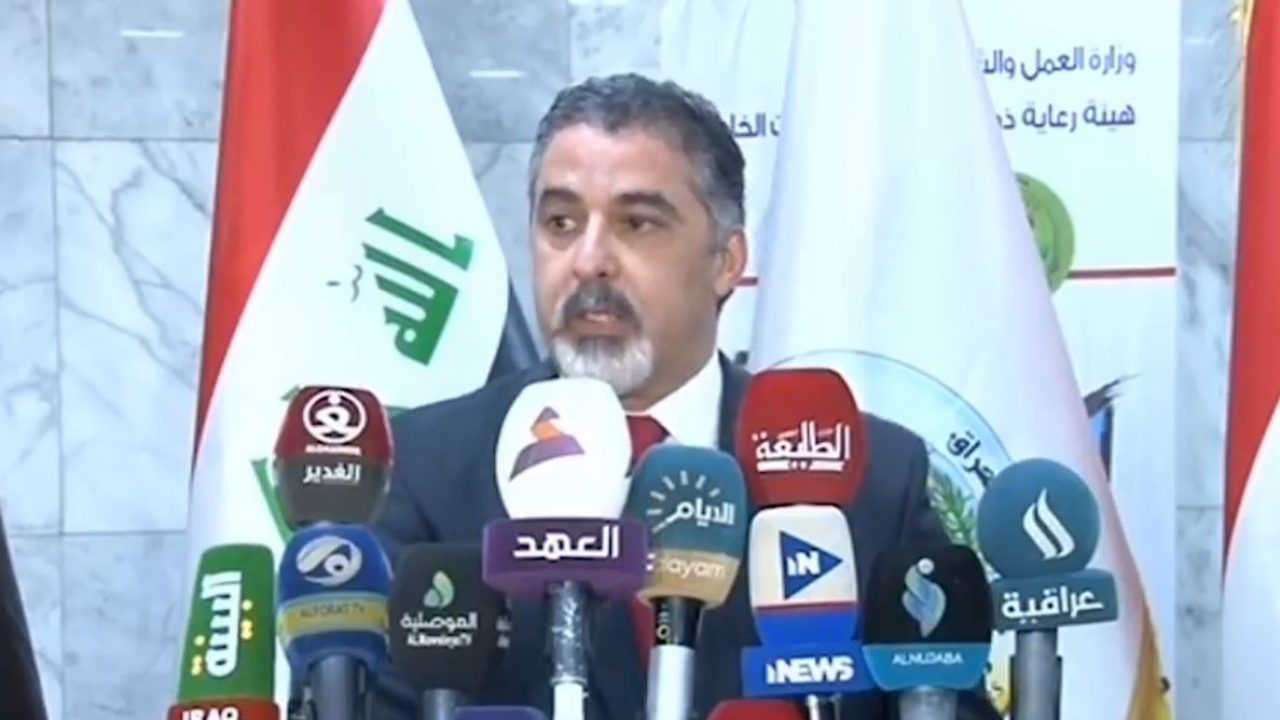 باسم الربیعی وزیر کار عراق