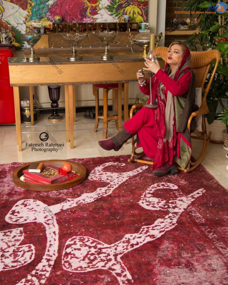 عکس شب چله ای بهاره رهنما