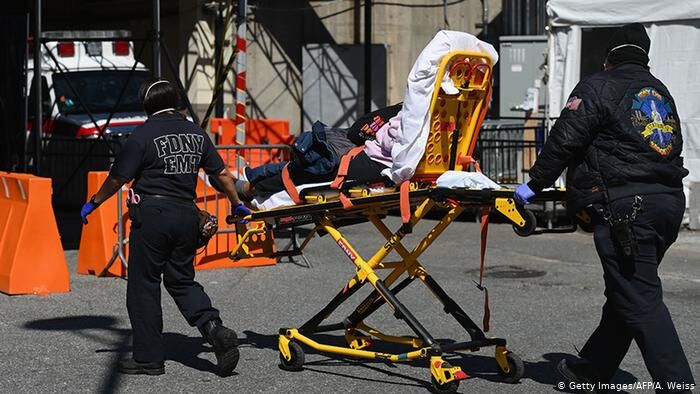 آمار مبتلایان ویروس کرونا در آمریکا