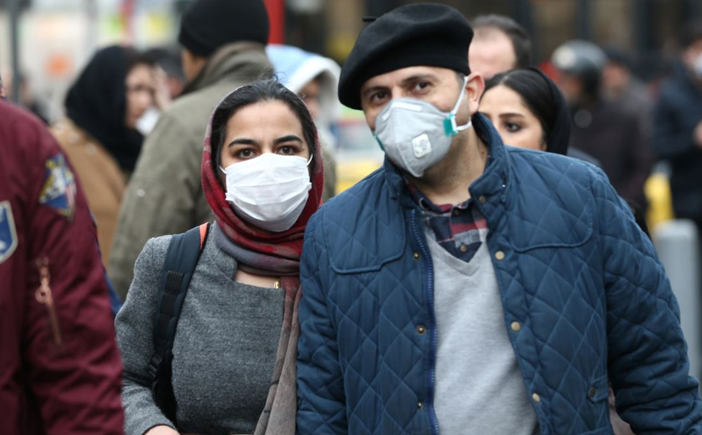 ماسک زدن ویروس کرونا