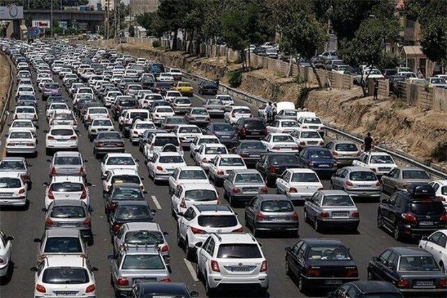 ترافیک خروجی تهران