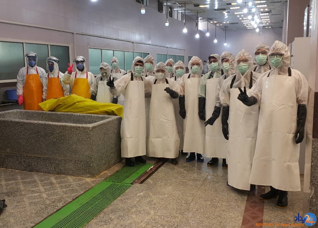 ویروس کرونا غسالخانه