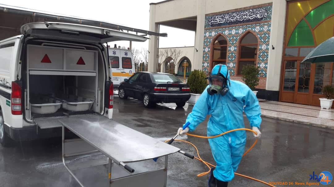 ویروس کرونا غسالخانه