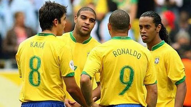 ستاره‌های فوتبال برزیل 