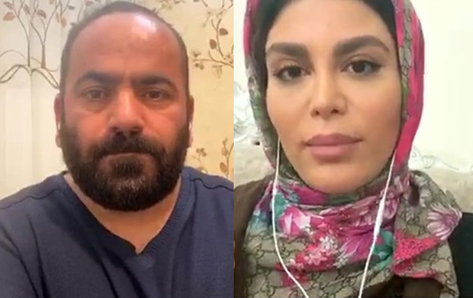 لایو اینستاگرامی آقامیری و احلام لایو اینستاگرامی آقامیری و احلام