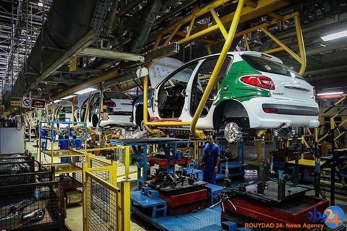 کاهش واردات ایران خودرو