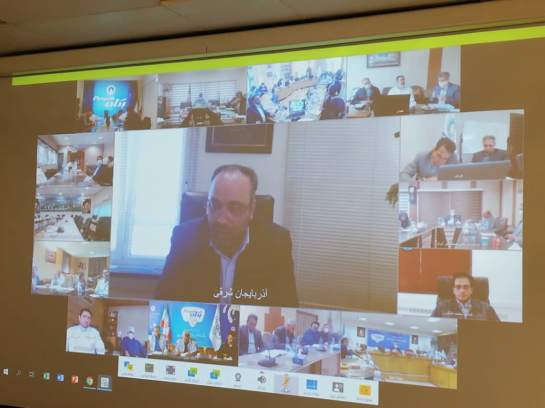 اولین گردهمایی ویدئویی مدیران ارشد پگاه در سال ۹۹