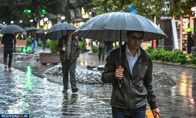 هشدار هواشناسی برای بارش های شدید
