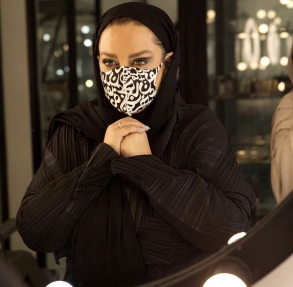 ماسک عجیب بهاره رهنما 