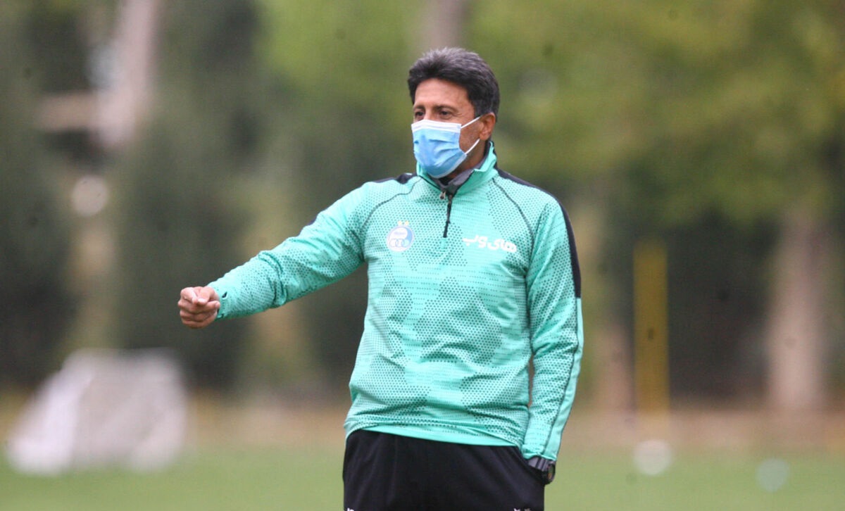 مربی استقلال به قرنطینه رفت