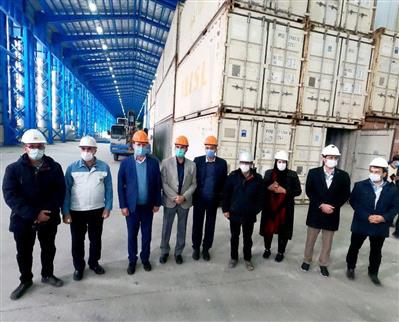 افتتاح انبار اختصاصی گمرك شركت فولاد تاراز افتتاح انبار اختصاصی گمرك شركت فولاد تاراز