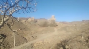 آتشباری مجتمع معادن مس تکنار