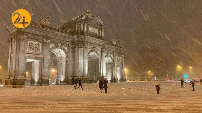 طوفان فیلومینا در مادرید
