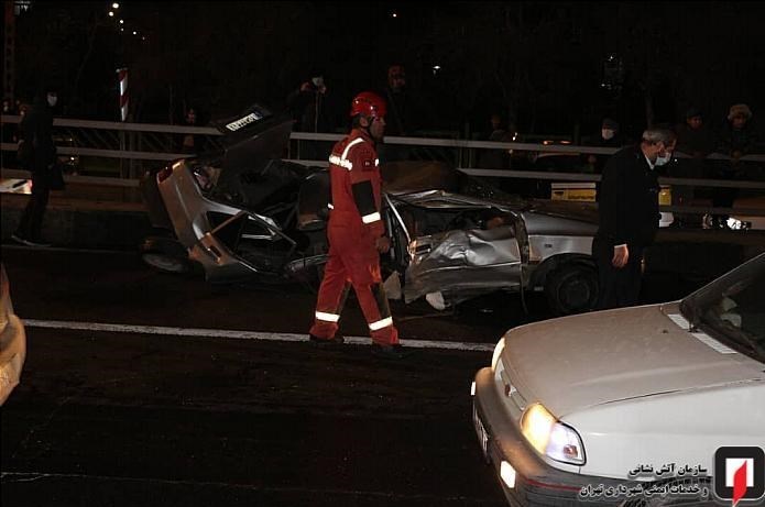 له شدن پراید در تصادف شدید؛ سرنشینان ناپدید شدند! له شدن پراید در تصادف شدید؛ سرنشینان ناپدید شدند!