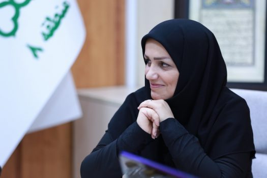 مهناز استقامتی شهردار منطقه 8