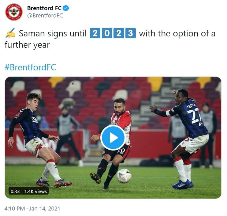 سامان قدوس مزد درخشش در انگلیس را گرفت