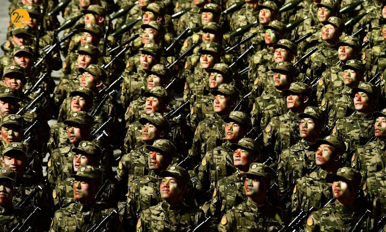 رژه نظامی در کره شمالی با حضور کیم جونگ اون