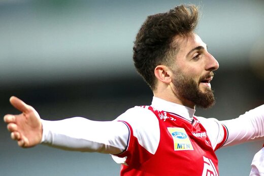 گلزنی عبدی برای پرسپولیس